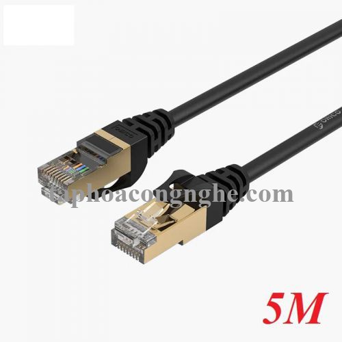 Orico 98288 PUG-C7-50-BK cat7 nhanh 10 gigabit 5m màu đen Cáp mạng 30098288